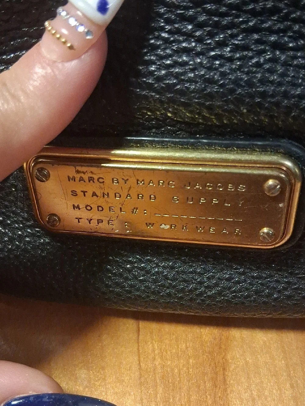 Marc By Marc Jacobs Black Leather Hobo Shoulder Bag
